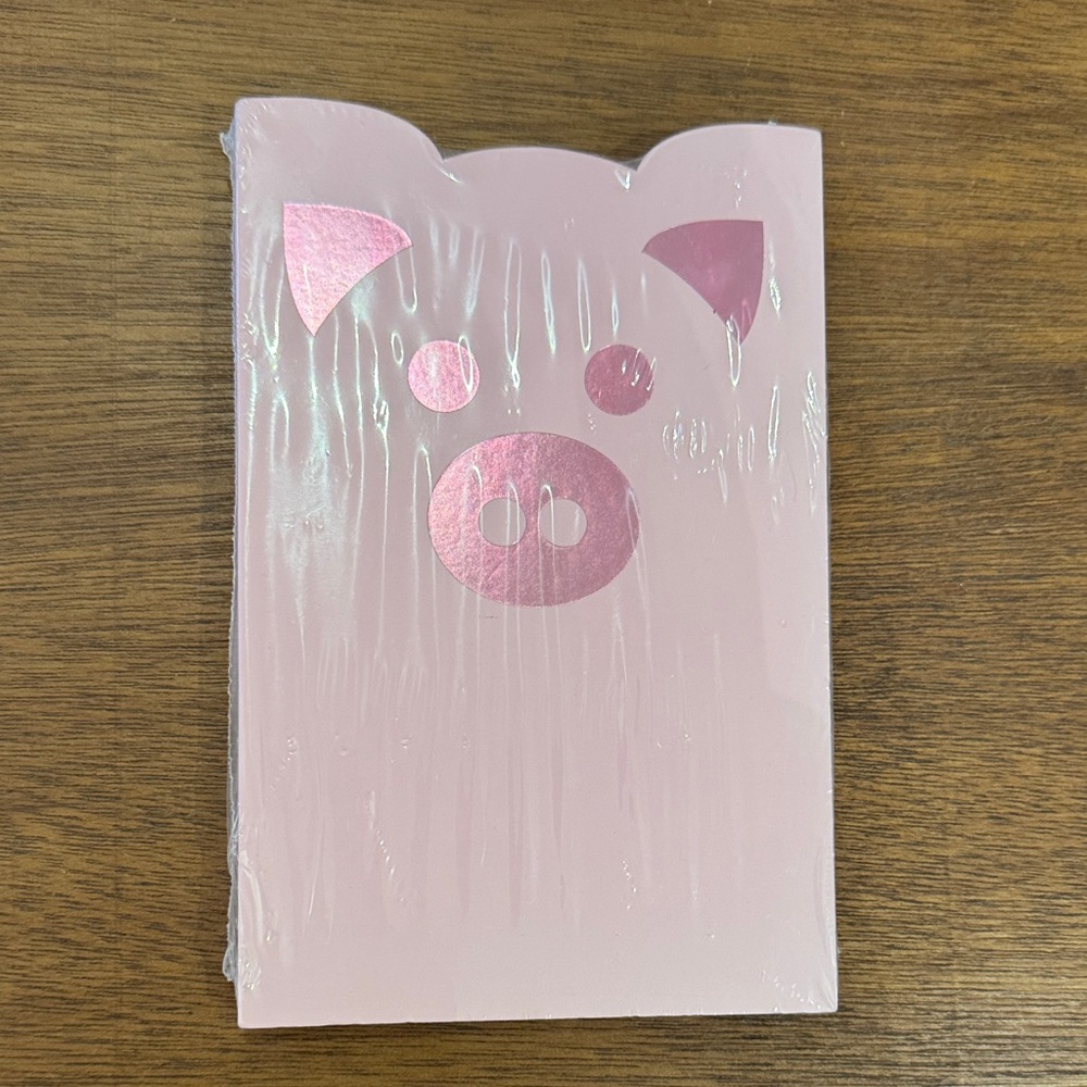 NEW! Pink Pig Design Notebook